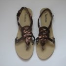 Women's Brown Gladiator Sandals Size 9/10 (Large)