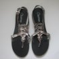 Women's Gunmetal Gladiator Sandals Size 9/10 (Large)