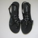 Women's Black Gladiator Sandals Size 11 (X-Large)
