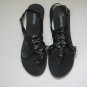 Women's Black Gladiator Sandals Size 11 (X-Large)