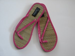 Women's Flip Flops Tatami Pink Patent Small (5/6)