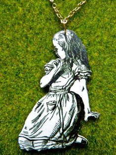 Alice Down the Rabbit Hole Necklace