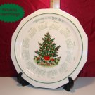 Pfaltzgraff CHRISTMAS HERITAGE Year 2000 Calendar Plate