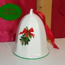 Pfaltzgraff CHRISTMAS HERITAGE 1990 Bell Ornament A++