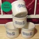 Pfaltzgraff YORKTOWNE FOUR 3 inch Dip Crocks MINT USA