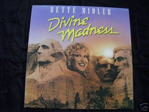 BETTE MIDLER - DIVINE MADNESS - ATLANTIC LP - NM -PROMO