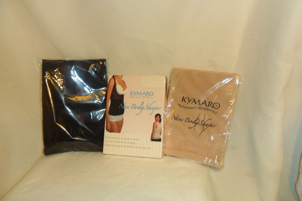 4 Tops Kymaro Body Shaper Shapewear Black Xlarge