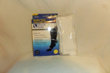 Miracle Sock Compression Sock Anti Fatigue Sock Black Medium