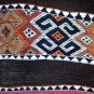 S. Antique Anatolian Tribal Nomadic Çicim Jajim Kilim