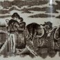 19th C. Antique Irish Lovers & Cows Mug Very Good Cond.