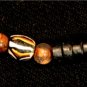 Antique Venetian Millefiore Trade Beads, Agate Necklace