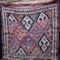 19th Century Antique Zili Saddle Bag Heybe, E. Anatolia