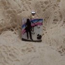 New Scrabble Tile Pendant Flower Rocker Girl 4