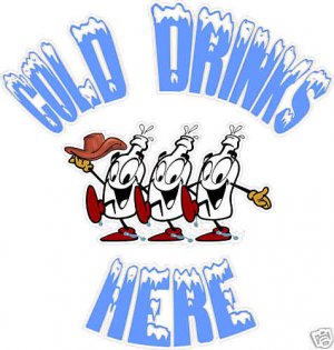Cold Drink Sign 2