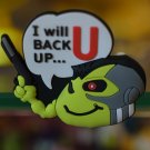 Emoticon 3-D Magnet " I Will Back U Up " fr emoticonislive.com