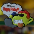 Emoticon 3-D Magnet " It's Happy Friday " fr emoticonislive.com