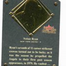 2002 Fleer Fall Classics Nolan Ryan Hall Of Fame Plaque #D /1999 New York Mets