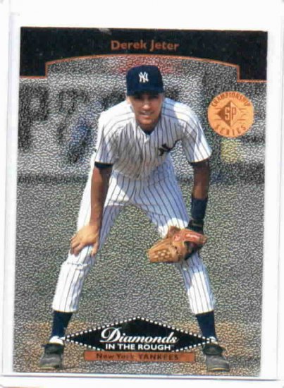 1995 Upper Deck SP Derek Jeter Diamonds In The Rough New York Yankees
