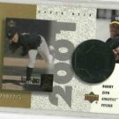 2002 Upper Deck Barry Zito Jersey Card ERROR #D / 275 Reverse Negative Oakland A's
