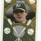 2004 Fleer Tradition Diamond Tribute Barry Zito Jersey Card Oakland A's