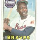 1969 Topps Hank Aaron VG++++ Atlanta Braves