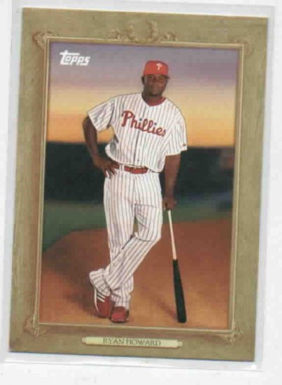 2010 Topps Turkey Red Ryan Howard Philadelphia Phillies