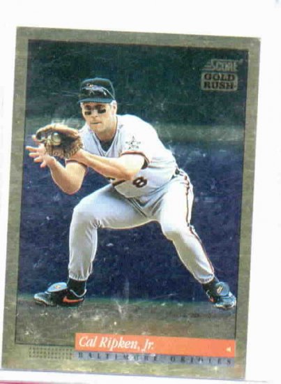 1994 Score Gold Rush Cal Ripken Jr. Baltimore Orioles Insert Oddball