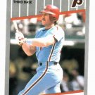 1989 Fleer Tiffany Mike Schmidt Philidelphia Phillies Baseball Card