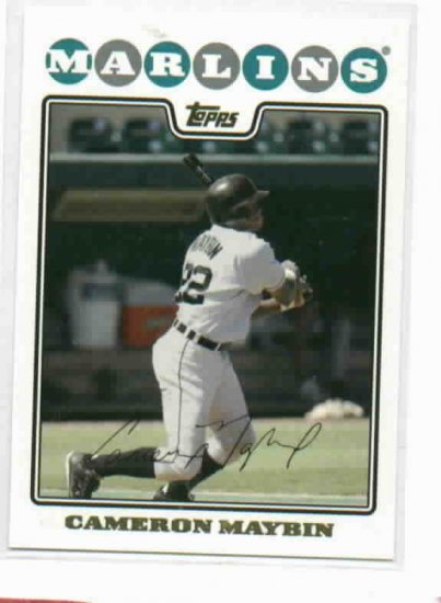 2008 Topps Cameron Maybin Florida Marlins