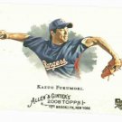 2008 Topps Allen & Ginters Kazuo Fukumori Rookie Card Texas Rangers