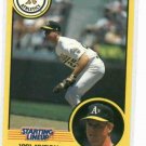 1991 Kenner Starting Lineup Mark McGwire Baseball Card Oakland A's