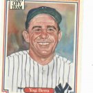 1987 Leaf Candy City Team Hall Of Fame Greats Yogi Berra New York Yankees Oddball