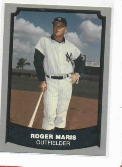 1988 Pacific Baseball Legends Roger Maris New York Yankees Baseball Card
