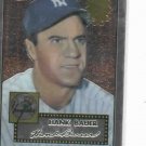 2002 Topps Chrome 1952 Reprint Hank Bauer New York Yankees Baseball Card