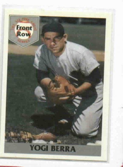1992 Front Row PROMO Yogi Berra New York Yankees Baseball Card