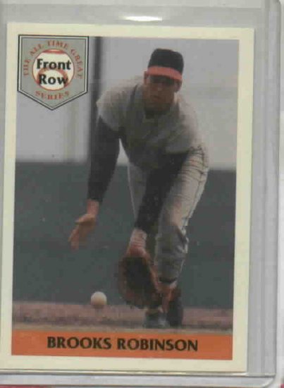 1992 Front Row Brooks Robinson PROMO Baltimore Orioles Baseball Card