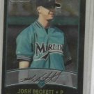 2001 Bowman Chrome Josh Beckett Rookie Card Marlins