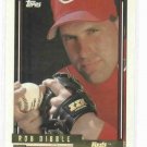 1992 Topps Gold Rob Dibble Pre Production Sample Cincinnati Reds RARE