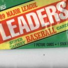 1989 Topps Super Glossy Leaders Baseball Cards Unopened Wax Pack