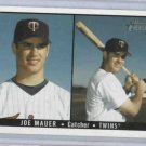 2003 Bowman Heritage Joe Mauer Rookie Card Minnesota Twins