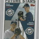 2004 Topps Zack Greinke Jimmy Gobble Rookie Card Kansas City Royals