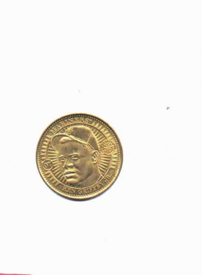 1998 Pinnacle Mint Collection Gold Coin Ken Griffey Jr. Seattle Mariners Oddball