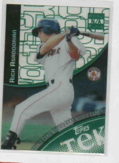 2000 Topps Tek Rick Asadoorian Boston Red Sox RARE #D / 2000 45-19
