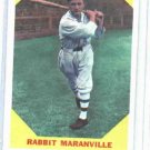 1960 Fleer Baseball Greats Rabbit Maranville Baseball Card