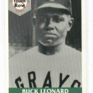 1992 Front Row PROMO Buck Leonard Baltimore Stars Brooklyn Giants Oddball Basebll Card Negro League