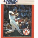 1988 Kenner Starting Lineup Wade Boggs Baseball Card Boston Red Sox Oddball