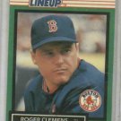 1989 Kenner Starting Lineup Roger Clemens Baseball Card Boston Red Sox Oddball