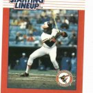 1988 Kenner Starting Lineup Eddie Murray Baseball Card Baltimore Orioles Oddball