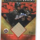 2003 Topps Traded Transactions Cliff Floyd Bat Card New York Mets