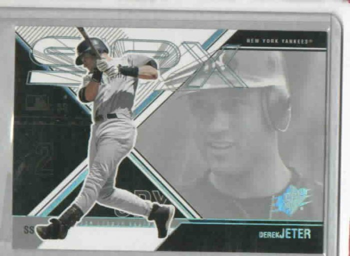 2003 Upper Deck SPX Derek Jeter New York Yankees